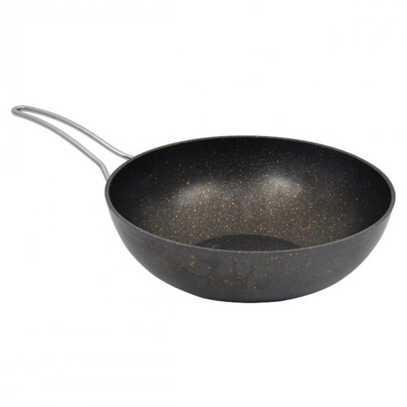 Campout Granit Döküm Wok Tava 28cm ürün görseli 1