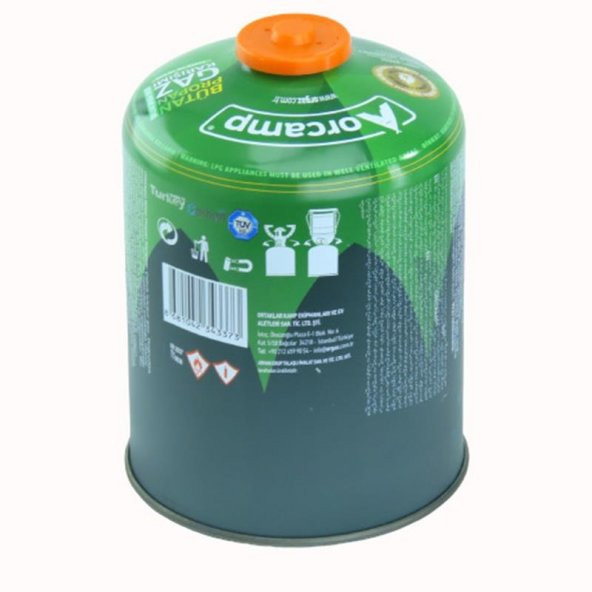 Orcamp 450 Gram Vidalı Gaz Kartuşu ürün görseli 1