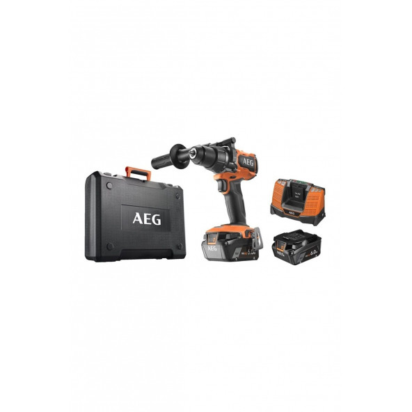 AEG BSB18BL2-602K AKÜLÜ KÖMÜRSÜZ DARBELİ MATKAP141NM 6.0AH ürün görseli 1