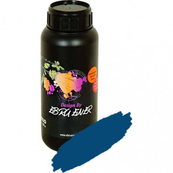 Ebru Ener Yeni Nesil Vernikli Genel Yüzey Boyası (Anka) Ebru Mavi 250 gr. ürün görseli 1