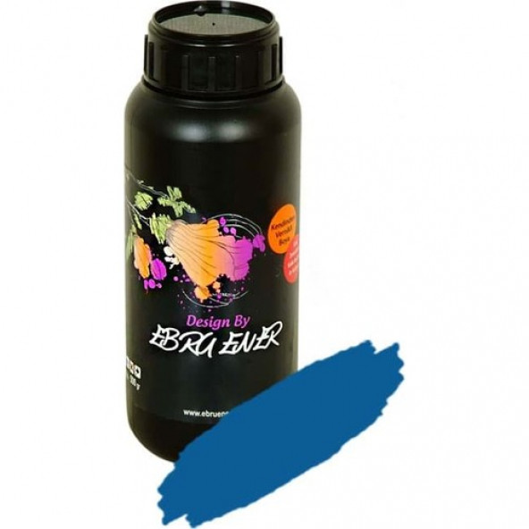 Ebru Ener Yeni Nesil Vernikli Genel Yüzey Boyası (Anka) Ebru Mavi 500 gr. ürün görseli 1