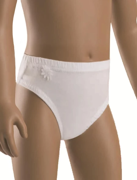 6 lı Paket Şahin Pamuklu Kız Çocuk Süprem Slip Külot 30500 ürün görseli 1
