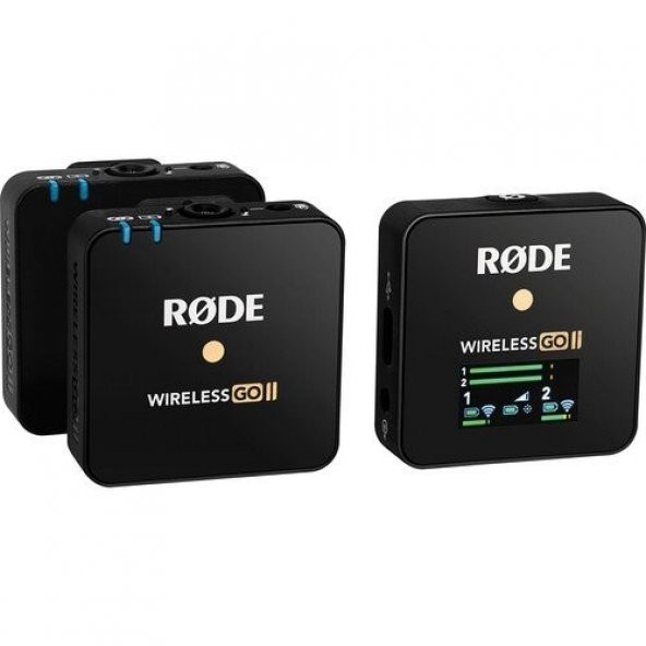 Rode Wireless Go Iı - 2 Kişilik Kablosuz Yaka Mikrofonu ürün görseli 1