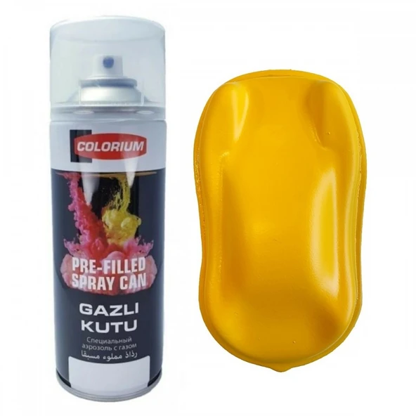 Plasti Dip Sarı Sökülebilir Kauçuk Sprey Boya Plastidip 400 ML ürün görseli 1