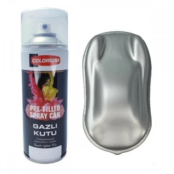 Plasti Dip Metalik Gri Sökülebilir Kauçuk Sprey Boya Plastidip 400 ML ürün görseli 1
