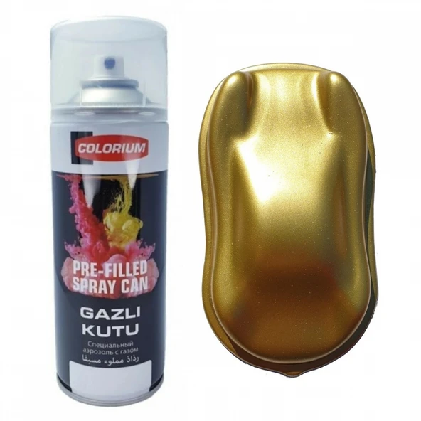Plasti Dip Altın Gold Sökülebilir Kauçuk Sprey Boya Plastidip 400 ML ürün görseli 1