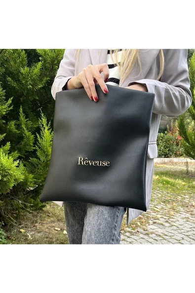 Reveuse Siyah Çanta - Resim 4