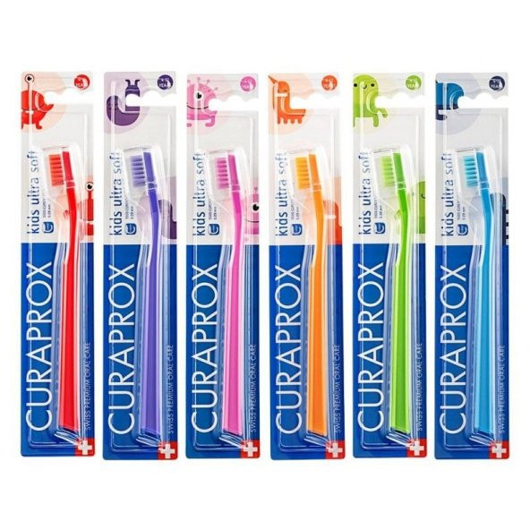 Curaprox Kids Ultra Soft Diş Fırçası 4-12 Yaş ürün görseli 1