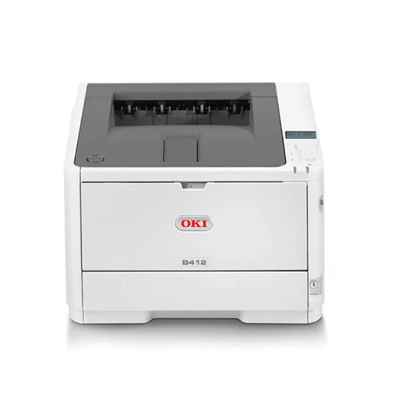 OKI B412DN Mono Laser Yazıcı A4, 33ppm, Dublex, Ethernet ürün görseli 1