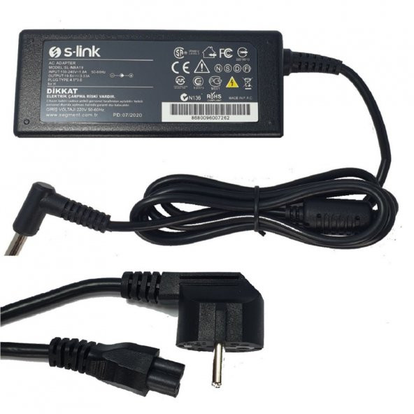 Dell PA-1900-02D2 PA-1900-32D Adaptör Şarj Aleti ürün görseli 1