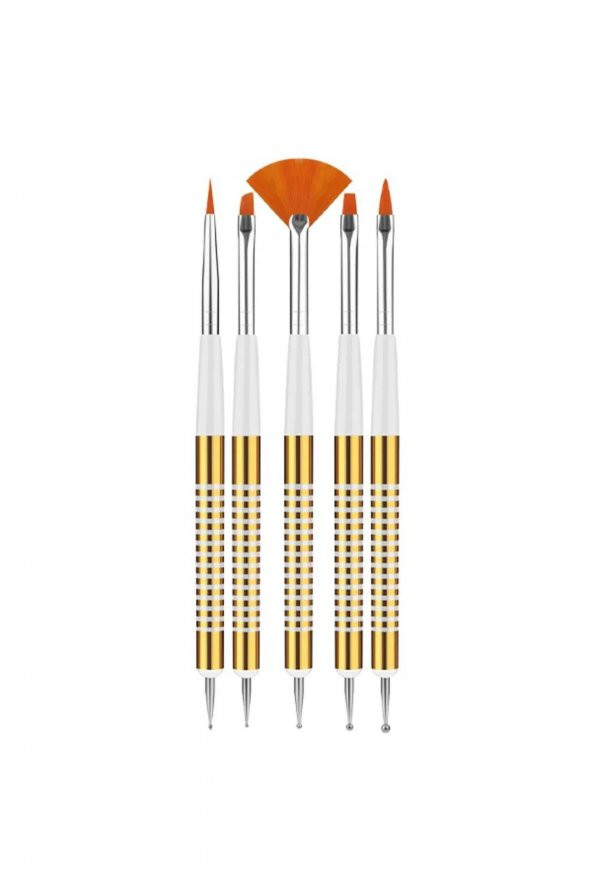 Fontenay Tırnak Süsleme Fırçası, Nail Art Fırça, Tırnak Desen Fırçası Seti ürün görseli 1