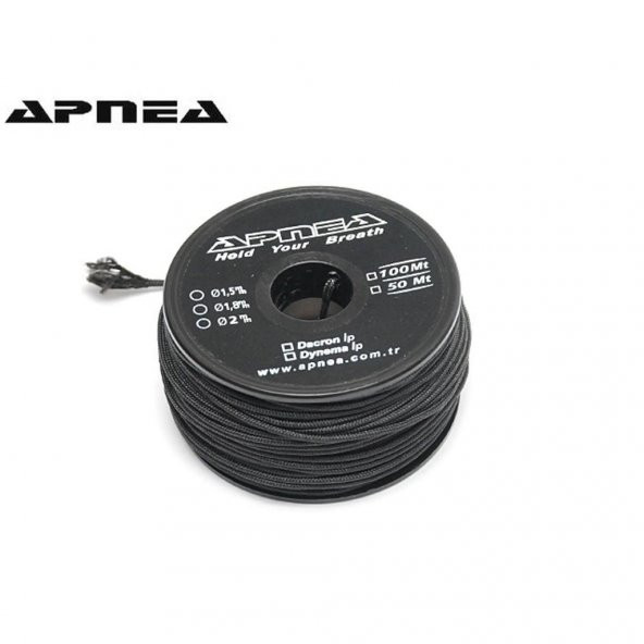 Apnea Dacron Zıpkın İpi 50Mt 1.80mm ürün görseli 1