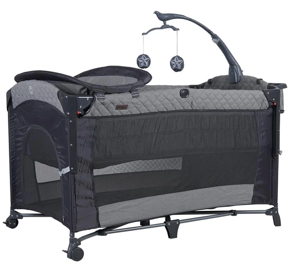 Prego 8040 Miami Premium 70x120 Bebek Oyun Parkı Yatak ürün görseli 1