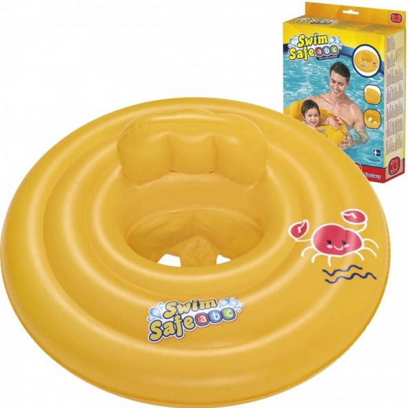 Bestway Swim Safe ABC 69cm Wondersplash Round Baby Boat (Bebe Flatörü) ürün görseli 1