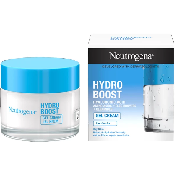 Neutrogena Hydro Boost Gel Cream Kuru Ciltler İçin Nemlendirici 50 ml ürün görseli 1
