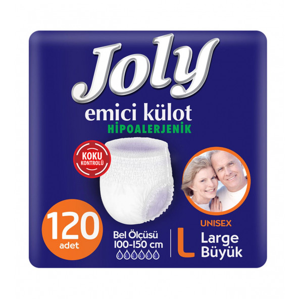 Joly Emici Külot Büyük Boy (Large) 120 adet 4x30 ürün görseli 1