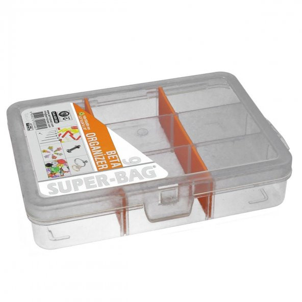 Süper Bag 9 Beta Organizer Balıkçı Malzeme Kutusu ürün görseli 1