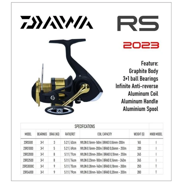 Daiwa RS 2000 Olta Makinesi - Resim 4