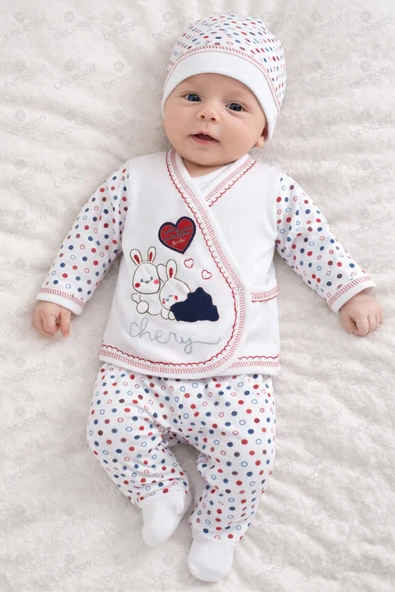 Chery Laci 7 li Bebek Hastane Çıkış Seti - Resim 7