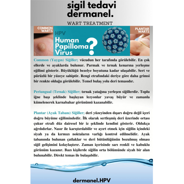 Dermanel Nasır Tedavi Seti+Dermanel Siğil Tedavi Seti - Resim 9