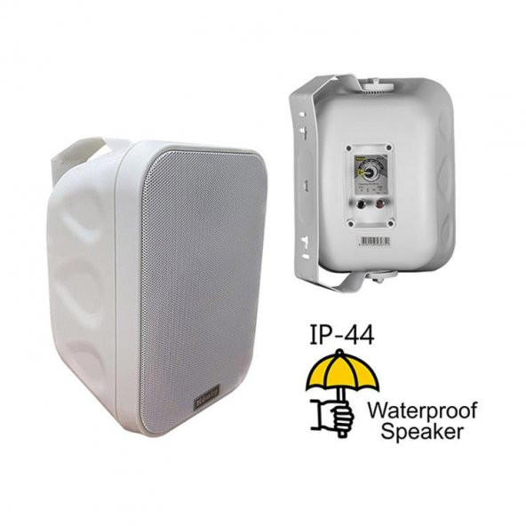 König KSW-6T 180W 6 inç Su Geçirmez 2 Yollu Sütun Hoparlör ürün görseli 1