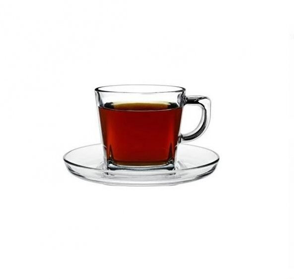 Paşabahçe Çay Fincan Takımı 95307 6Lı Carre 215cc/7oz ürün görseli 1