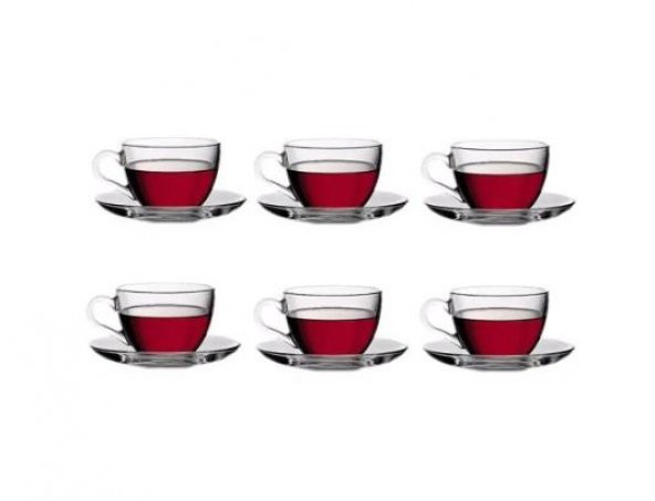 Paşabahçe Çay Fincan Takımı 97948 6Lı Basic 238cc/8oz ürün görseli 1
