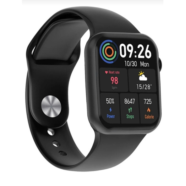 T500 + Pro Smart Watch Bluetooth Çağrı Apple & Android Uyumlu Akıllı S - Resim 2