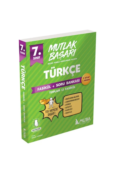 Mutlak Başarı 7. Sınıf Türkçe Fasiküller+Soru Bankası ürün görseli 1