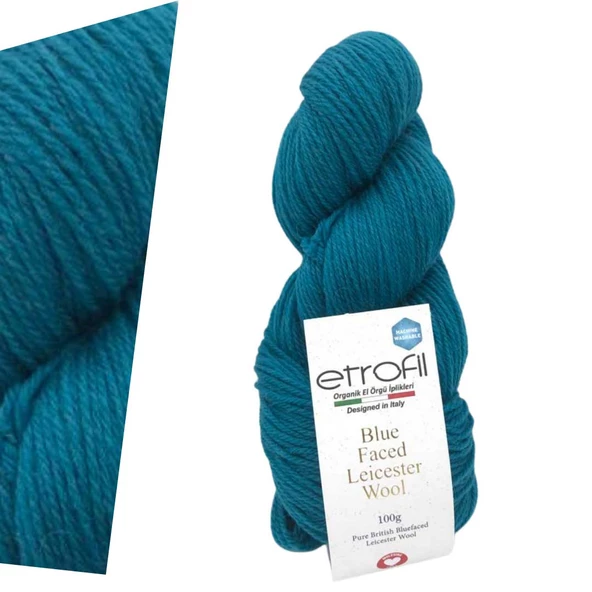 Etrofil Blue Faced Leicester Wool 75178 Deep Ocean ürün görseli 1