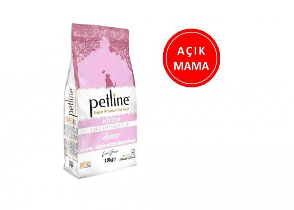 Petline Super Premium Yavru Kedi Maması Kitten Tavuklu 1 Kg (Junior) AÇIK ürün görseli 1