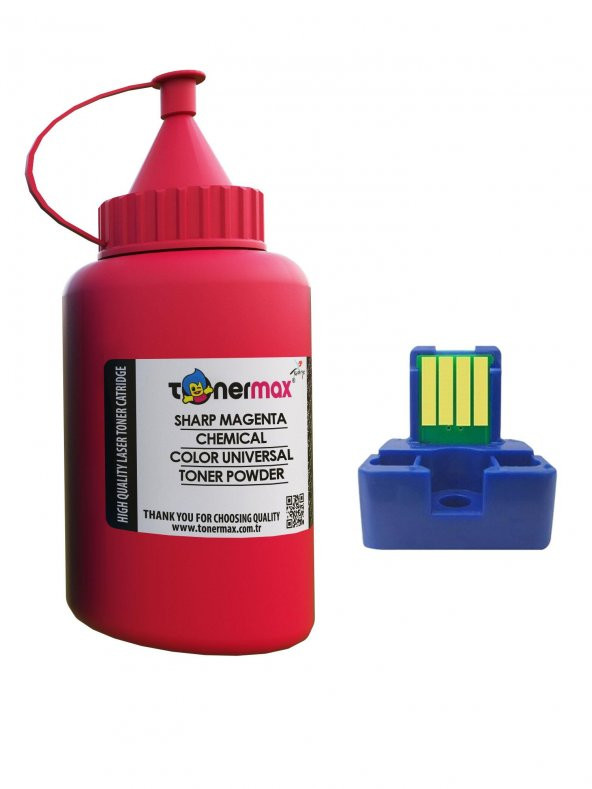 Sharp MX-60GT Toner Tozu ve Çip - Kırmızı / MX-3050/3550/4050/5050 ürün görseli 1