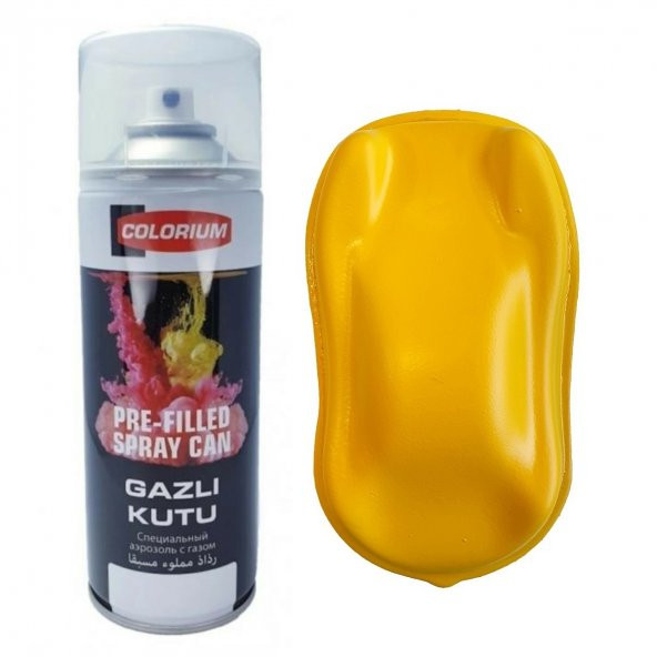 Plasti Dip 400 ml Sökülebilir Kauçuk Sarı Sprey Boya PlastiDip ürün görseli 1