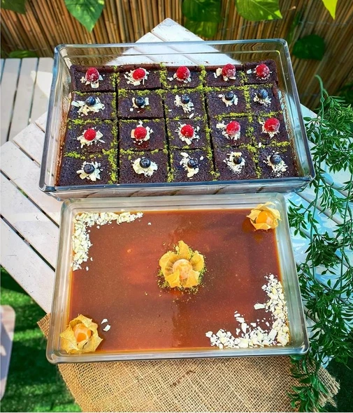 Paşabahçe premium borcam seti - 2 li dikdörtgen borcam takımı özel seri ürün görseli 1