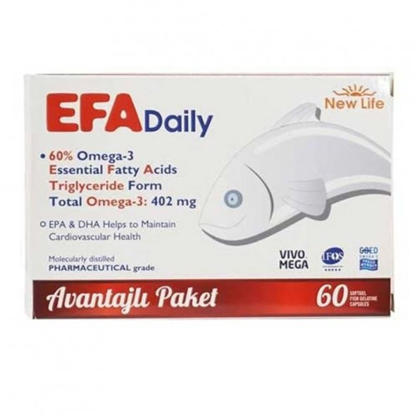 New Life Efa Daily 60 Kapsül Avantajlı Paket ürün görseli 1
