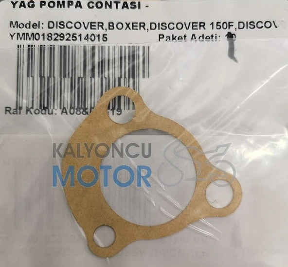 Bajaj Discover 125 ST Yağ Pompa Contası ürün görseli 1