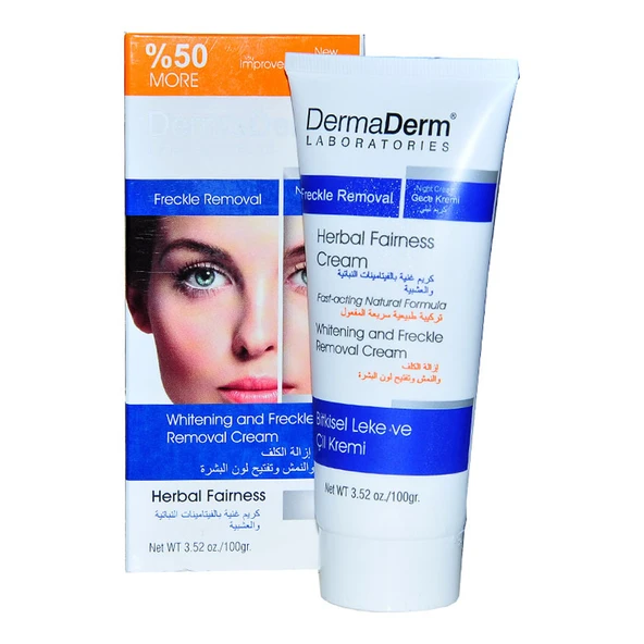 Dermaderm Bitkisel Leke Karşıtı Gece Kremi 100 Gr - Resim 2