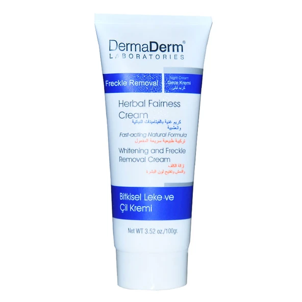 Dermaderm Bitkisel Leke Karşıtı Gece Kremi 100 Gr - Resim 6