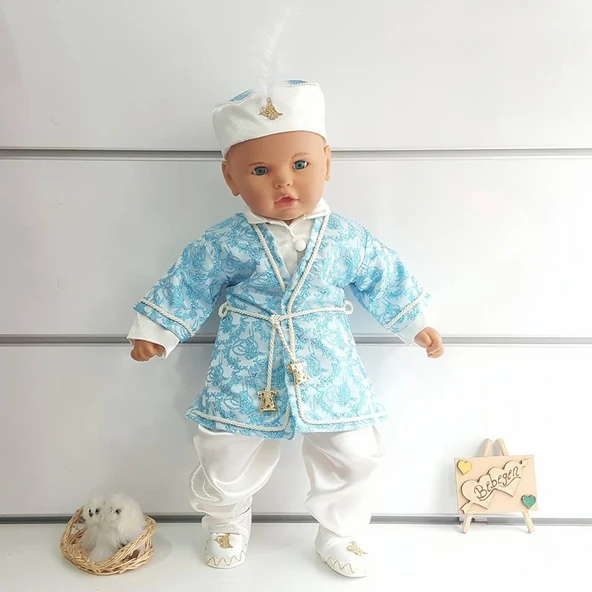Yeni Şehzade Bebek Mevlüt Takımı Mavi ürün görseli 1
