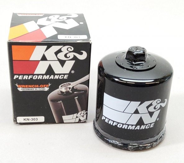 K&N KN-303 1990-2002 Honda XRV 750 Africa Twin Uyumlu Yağ Filtresi ürün görseli 1