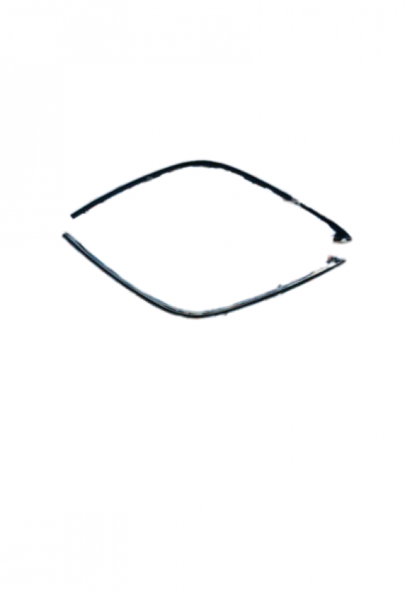 MONDIAL WİNG 50 ÖN İÇ PANEL DEKOR KAPAĞI ÇITA SİYAH TAKIM ORJINAL ürün görseli 1
