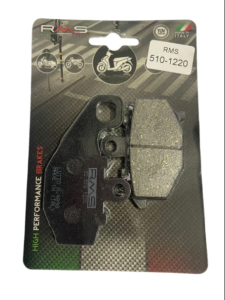 KAWASAKI ZX-6 R 600 ARKA FREN BALATA RMS ürün görseli 1
