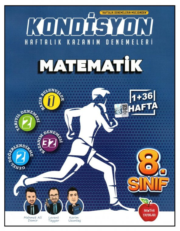 Newton 8. Sınıf LGS Matematik Kondisyon Denemeleri ürün görseli 1