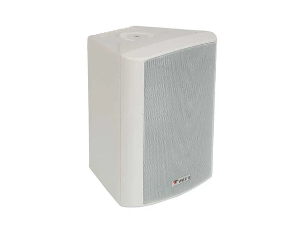 Westa WS-5TW 5.5 13cm 16 Ohm 125 Watt Trafolu Kabin Duvar Tipi Hoparlör Sağ Sol Takımı Beyaz ürün görseli 1