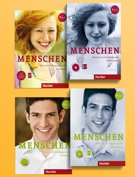 Menschen A1.1 + Menschen A1.2 + AR Teknolojisi ile Kolay Öğrenme ( 2 li SET ) ürün görseli 1