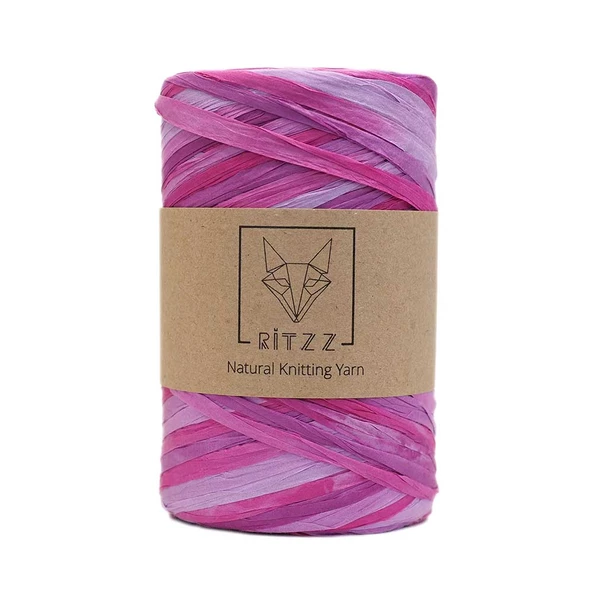 Ebruli Soft Rafya İp Ritzz R011 Fuşya (150G) ürün görseli 1