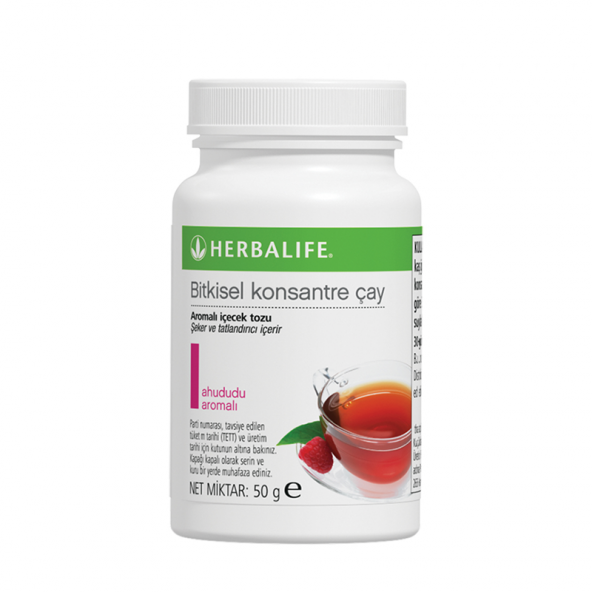 Herbalife Bitkisel Konsantre Çay Ahududu 50g ürün görseli 1