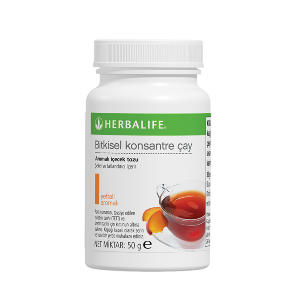Herbalife Bitkisel Konsantre Çay Şeftali 50g ürün görseli 1