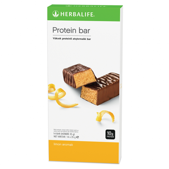 Herbalife Limon Aromalı 35 gr 14'lü Protein Bar ürün görseli 1
