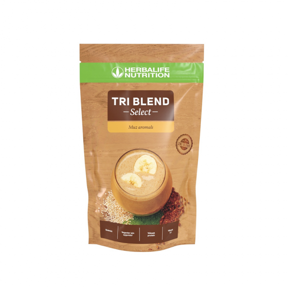 Herbalife Aromalı İçecek tozu TRI BLEND SELECT Muz 600g ürün görseli 1